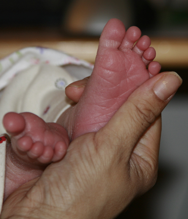 Maddy feet